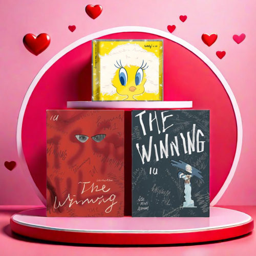 官方正版 IU李知恩新专辑 The Winning迷你六辑 小卡写真贴纸周边