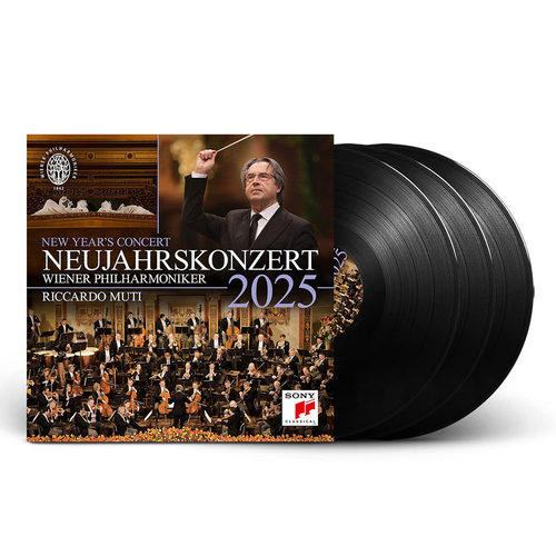 原版 2025年维也纳新年音乐会 穆蒂 LP黑胶唱片New Years Concert