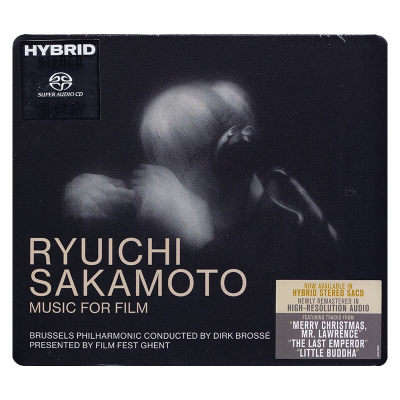 原版进口 坂本龙一 SAKAMOTO MUSIC FOR FILM 电影原声 SACD专辑