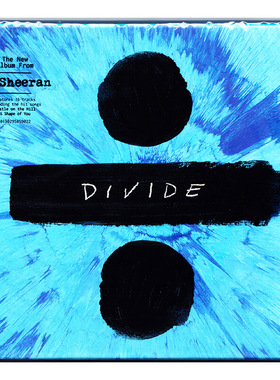 黄老板 艾德希兰 ED SHEERAN DIVIDE 原版进口CD专辑 豪华版
