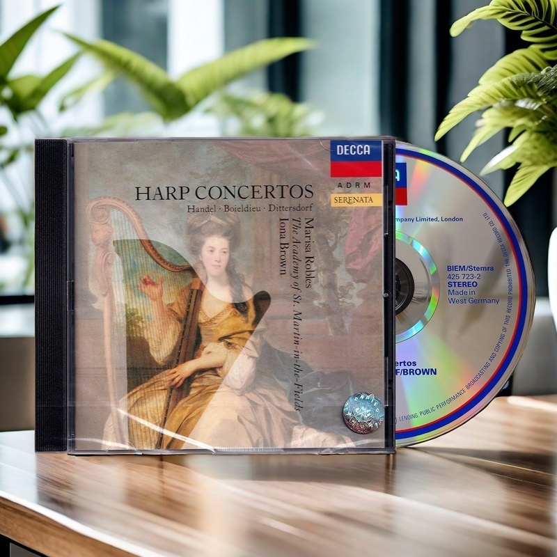 原装正版 竖琴协奏曲/亨德尔 进口CD碟片 发烧古典音乐 4257232