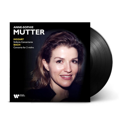 欧版 穆特 巴赫-双小提琴协奏曲 / 莫扎特-交响协奏曲 LP黑胶唱片