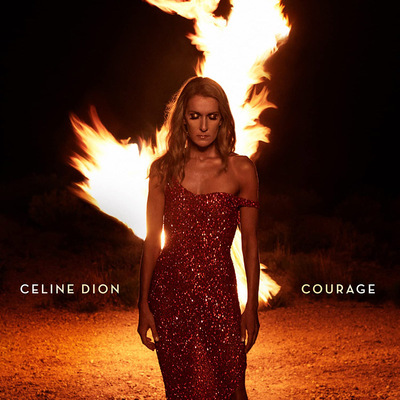 原版 席琳迪翁CELINE DION Courage 专辑CD 海报歌词页 豪华版