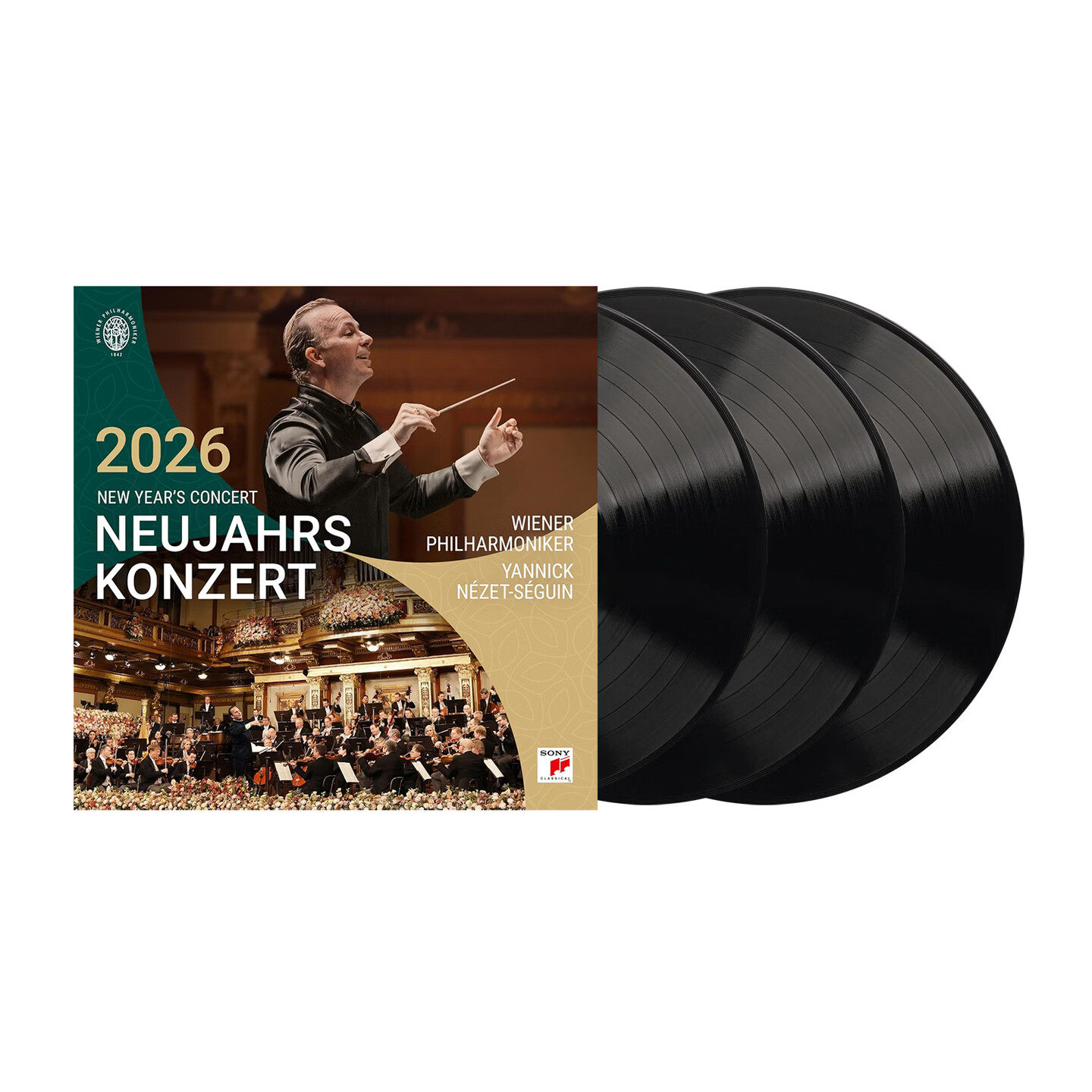 欧版 2026年维也纳新年音乐会 黑胶唱片 留声机12寸碟片 古典音乐