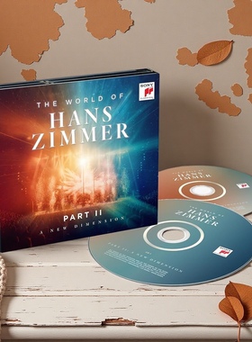 Hans Zimmer 汉斯季默的音乐世界2 电影配乐 交响组曲 CD原装正版