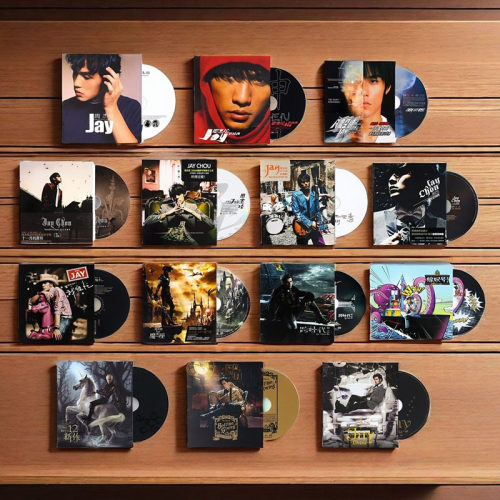 JAY周杰伦专辑正版全套唱片车载歌词本官方周边生日创意礼物贴纸