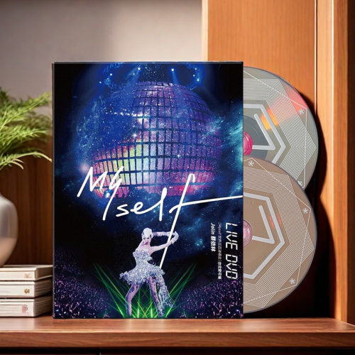 正版 蔡依林专辑Myself世界巡回演唱会-台北安可场 DVD+纪念海报