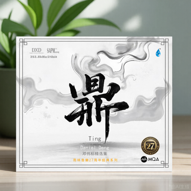 首批附编正版 邓伟标精选集 鼎 MQA CD 高音质休闲碟片 雨林唱片