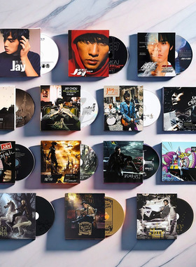 JAY周杰伦专辑正版全套歌曲车载CD范特西/七里香/叶惠美 黑胶唱片