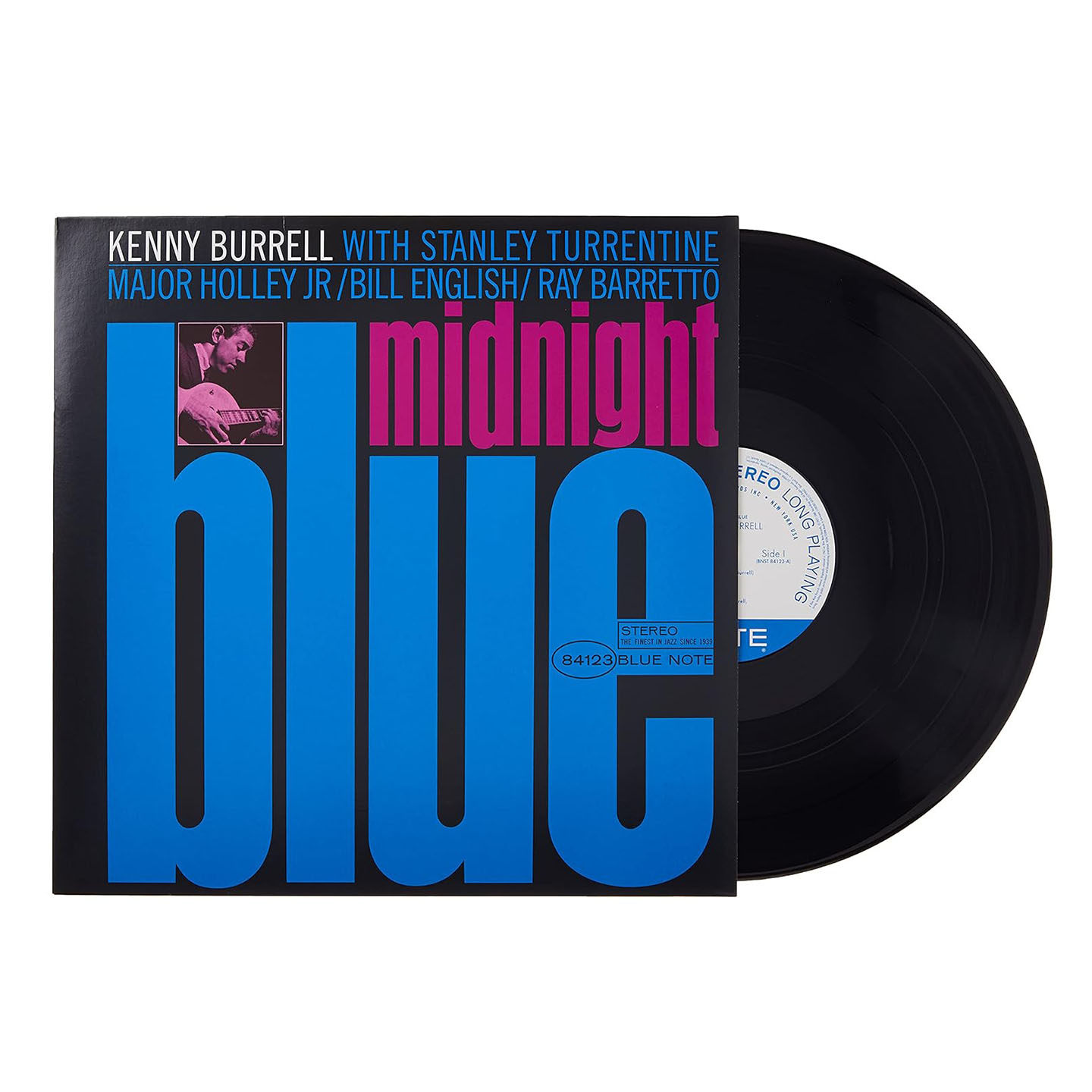 正版 KENNY BURRELL Midnight Blue 吉他爵士音乐 黑胶唱片LP碟片