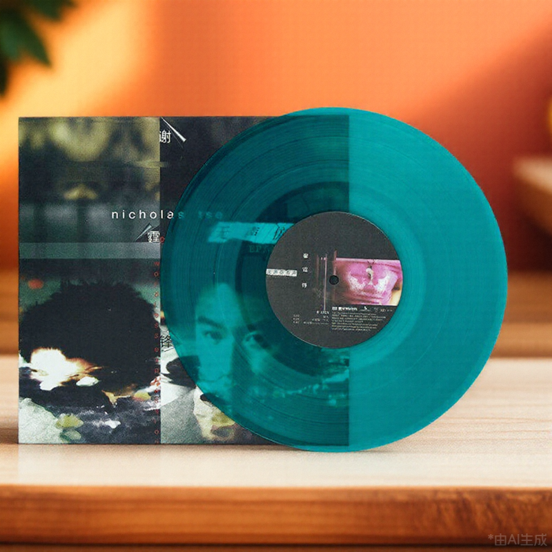 原装正版 谢霆锋专辑 无声仿有声 彩胶LP留声机黑胶唱片10寸碟片