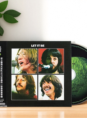 官方正版 The Beatles披头士乐队专辑 Let It Be随它去CD摇滚唱片