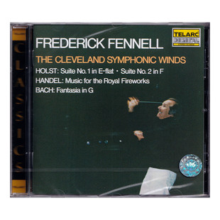正版 亨德尔/皇家焰火 霍尔斯特/军乐组曲 / 芬奈尔 进口CD碟片