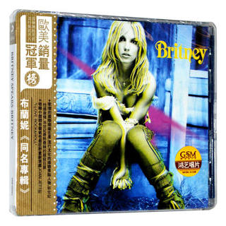 正版 Britney Spears 布兰妮 同名专辑 2001专辑唱片 CD碟+歌词本
