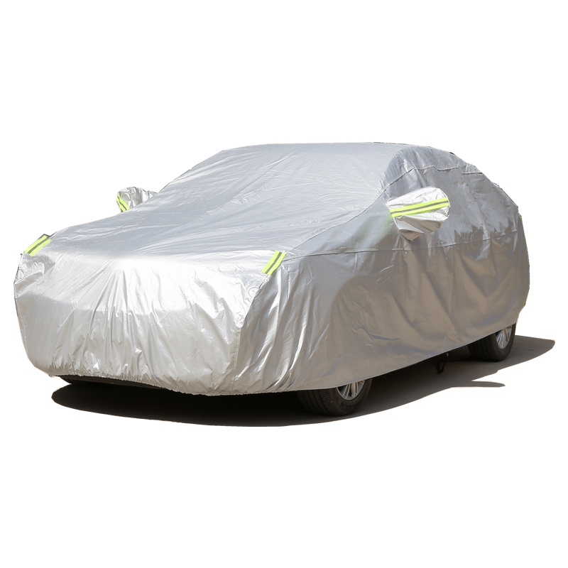 北京BW007 专用车衣车罩防晒防雨遮阳加厚防尘汽车套车棚篷布越i.