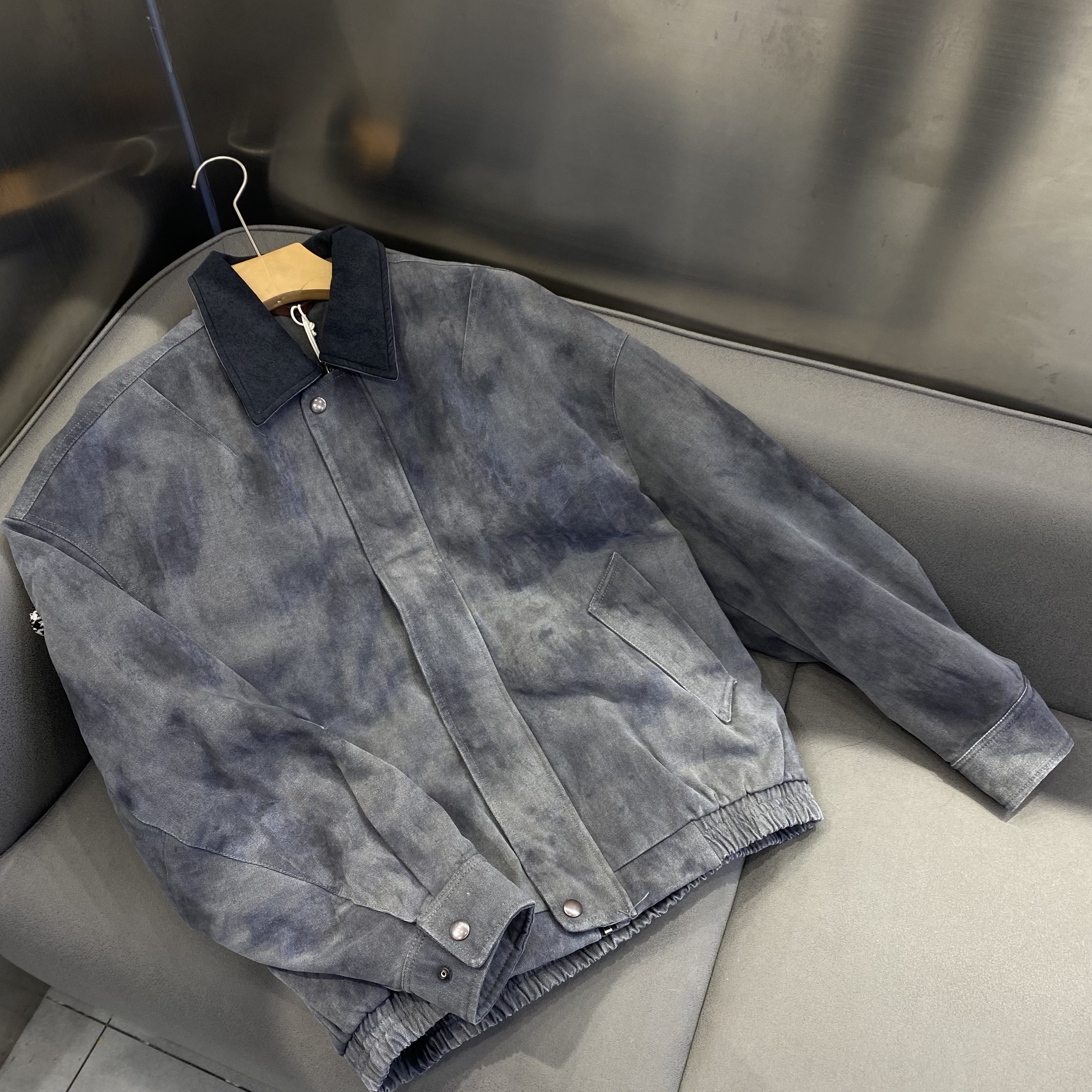 2026新款春装皮衣夹克男短款翻领外套时尚百搭上衣