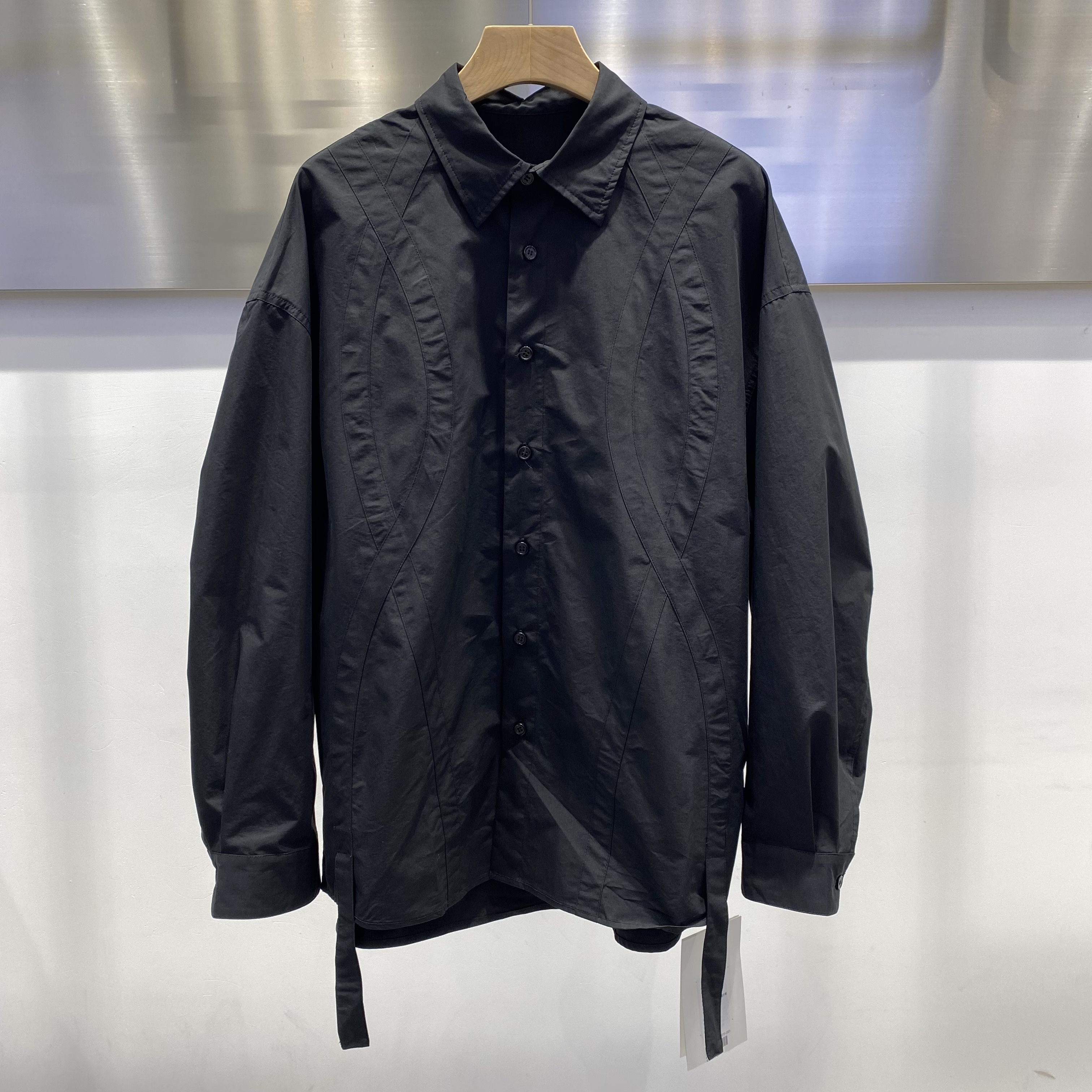 2026新款春装翻领夹克外套男春秋款复古休闲宽松痞帅衬衫