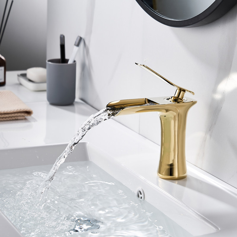 黄铜单冷户外复古防冻水龙头卫生间洗脸盆洗手盆台上盆冷热水龙头