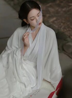 2025新款女清冷系古装汉服套装