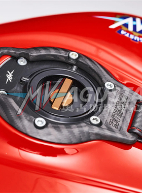 MV AGUSTA奥古斯塔SuperVeloce 800油箱皮带碳纤维油箱盖装饰