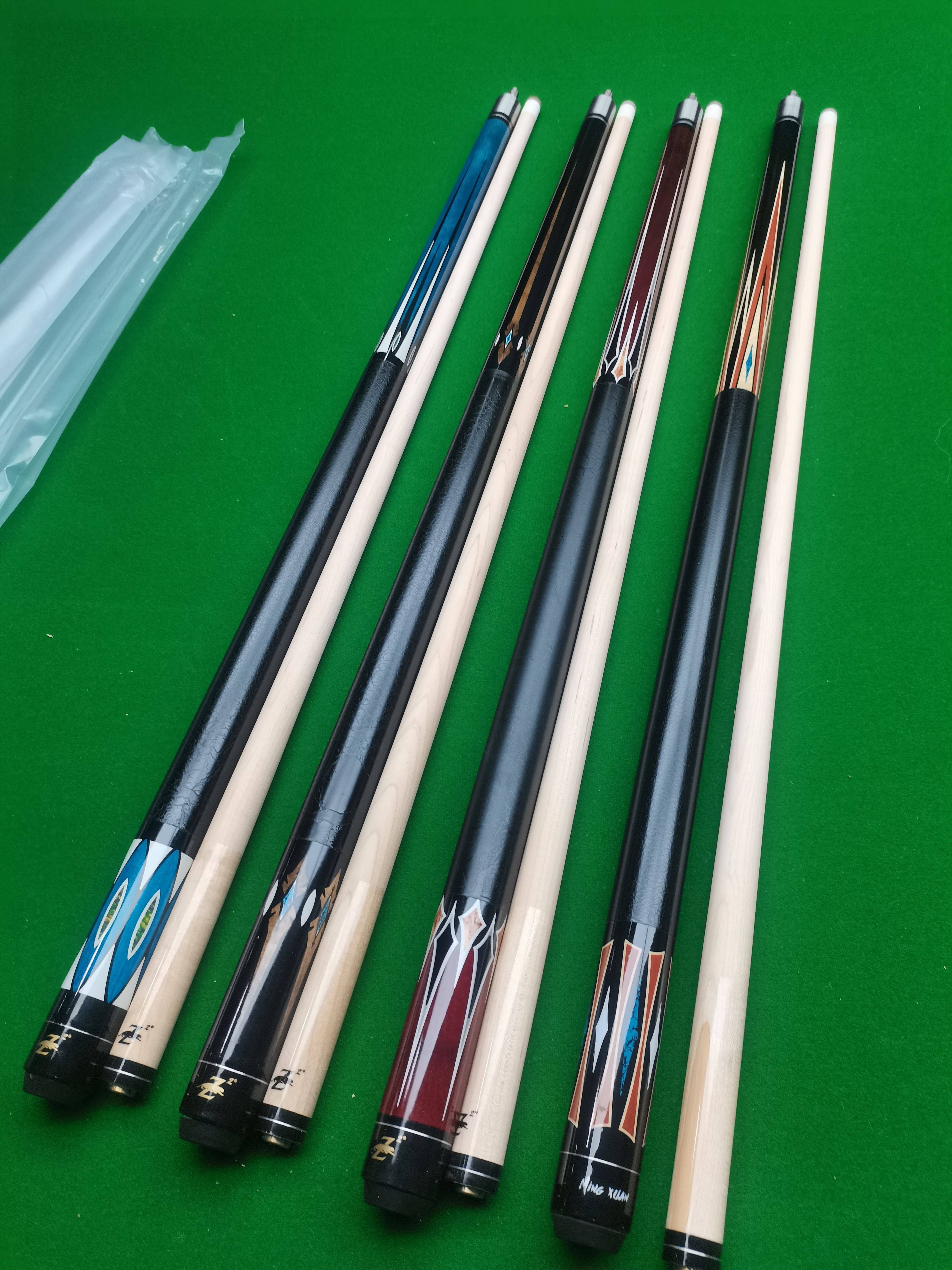 台球俱乐部台球厅公杆大头杆,中式黑八/九球杆,保直 顺丰包邮