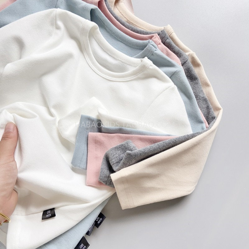 【经典纯棉圆领】纯色打底衫上衣长袖t恤男童装儿童宝宝女童基础,童装/婴儿装/亲子装,T恤,淘宝优惠券,粉丝福利购,淘宝优惠卷