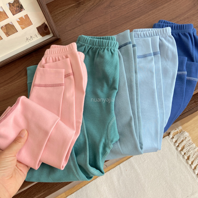 【厚实纯棉秋裤】男童女童家居裤 很舒服童装秋裤