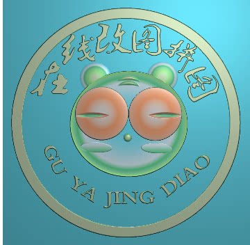 制图精雕图画图改图画图做图修图玉雕精雕图浮雕图灰度雕刻图 jdp