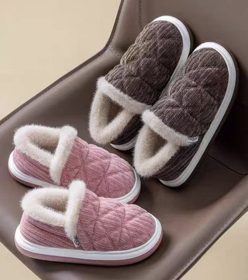 正品丰润家2025新款棉拖鞋女冬季室内家居情侣毛绒保暖棉鞋男女