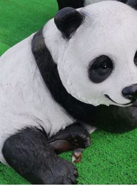 定制创意玻璃钢卡通动物雕塑大型玻璃钢雕塑装饰摆件雕塑实力厂家