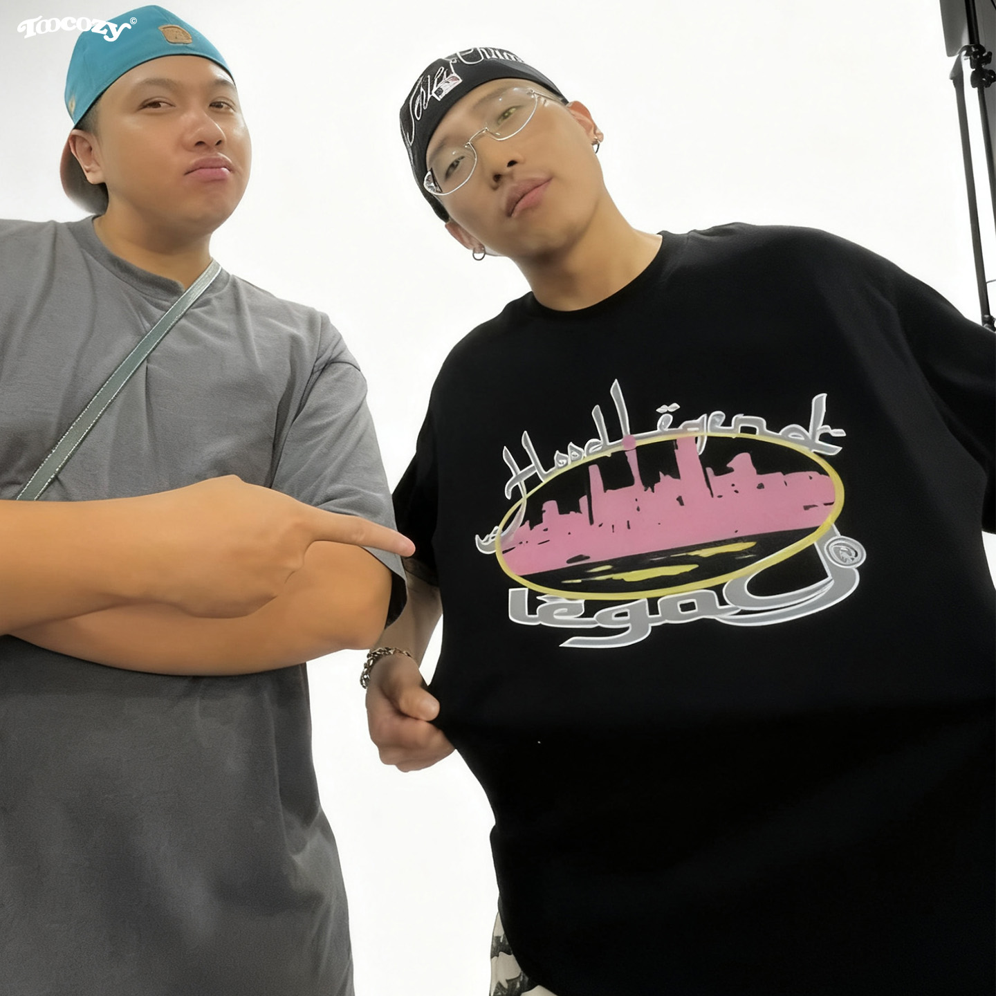 legoG巡演周边小领口重磅纯棉T恤