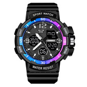 50米游泳防水运动电子手表青少年成人手表男孩夜光中学生男女表