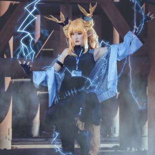 【星领域】明日方舟cos服新干员新五星术士惊蛰cosplay服装女全套