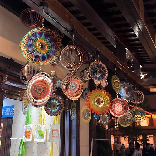 江西葛仙村款曼陀罗风铃3D旋转