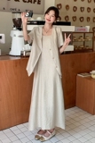 新款法式短袖外套吊带裙套装2C0958833P145K208，女装套装/套裙，2C095