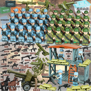 2026新款二战军事人仔全套乐高士兵战争系列小人偶拼装男孩玩具