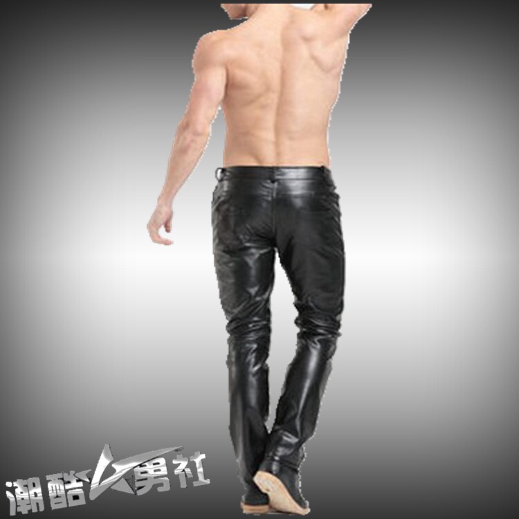 Pantalon cuir homme serré pour automne - Ref 1483734 Image 3