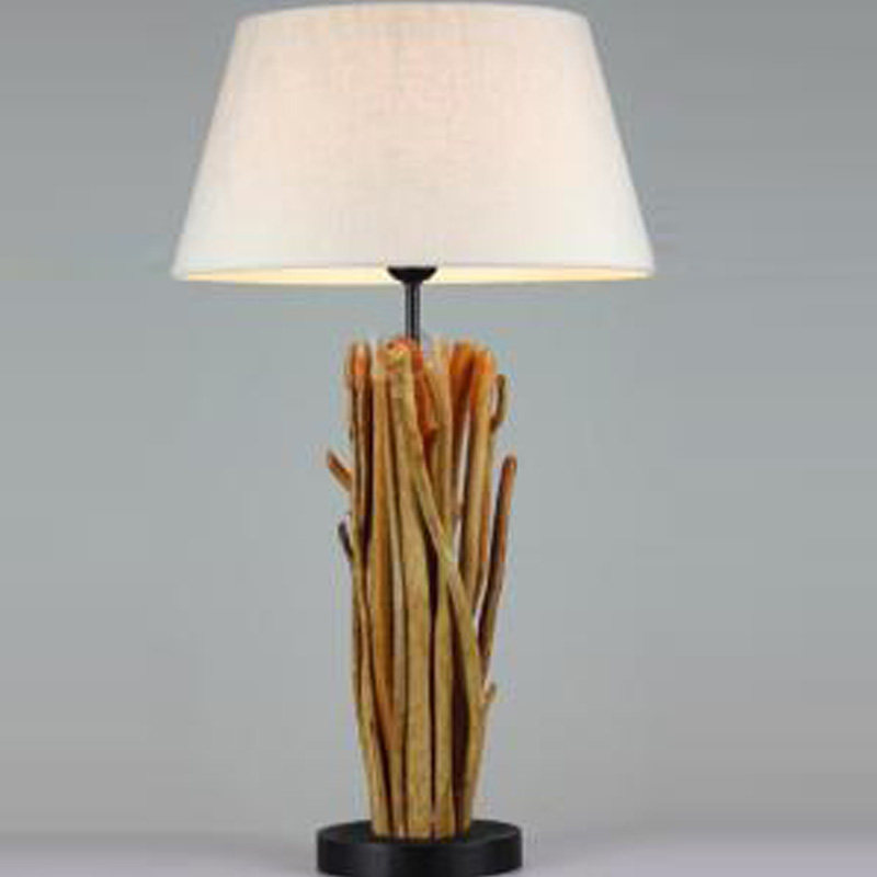 特色个性木艺台灯办公室书房