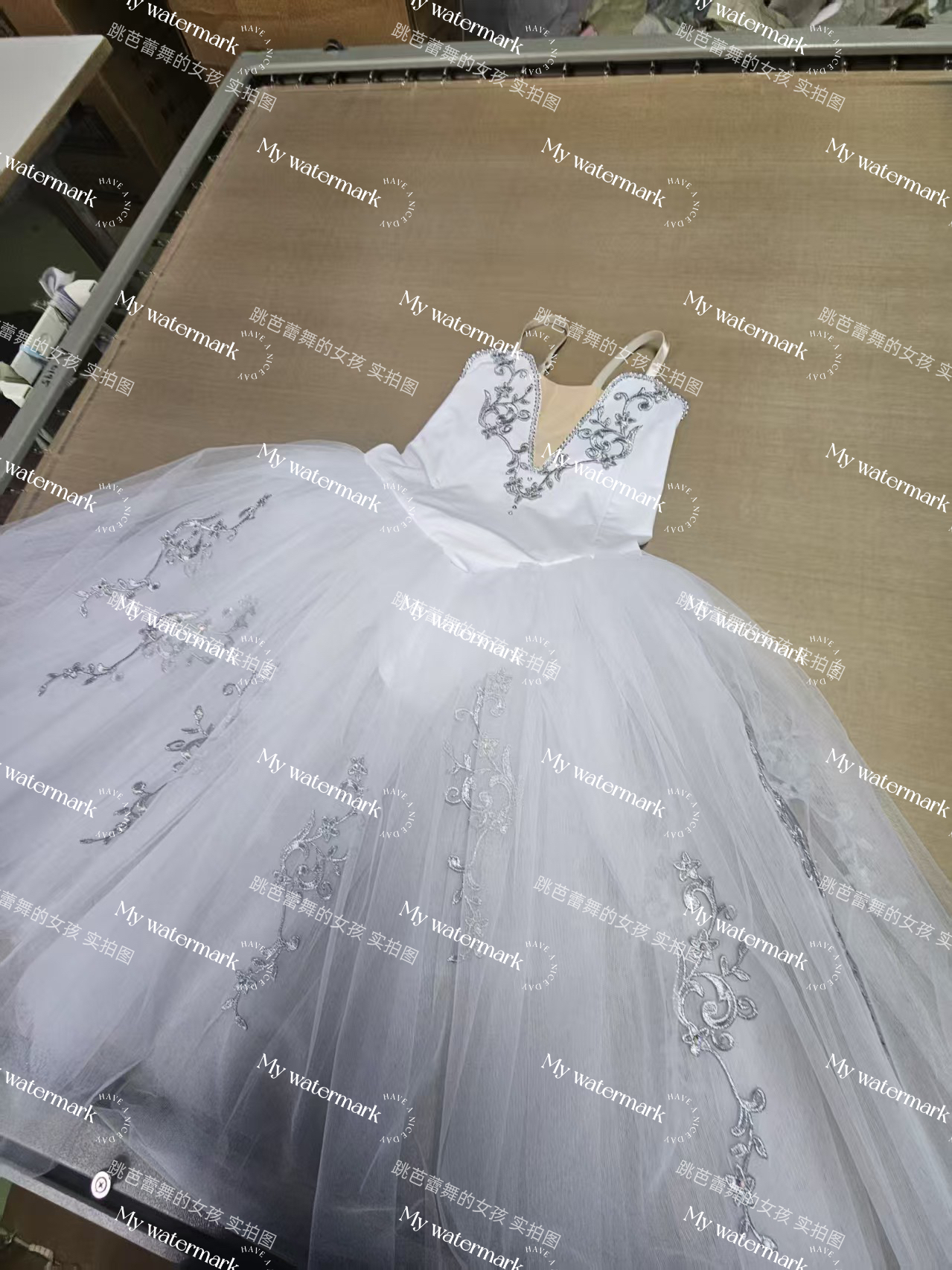 吉赛尔芭蕾舞演出服成人群舞天鹅湖芭蕾舞演出服蓬蓬裙长纱裙儿童