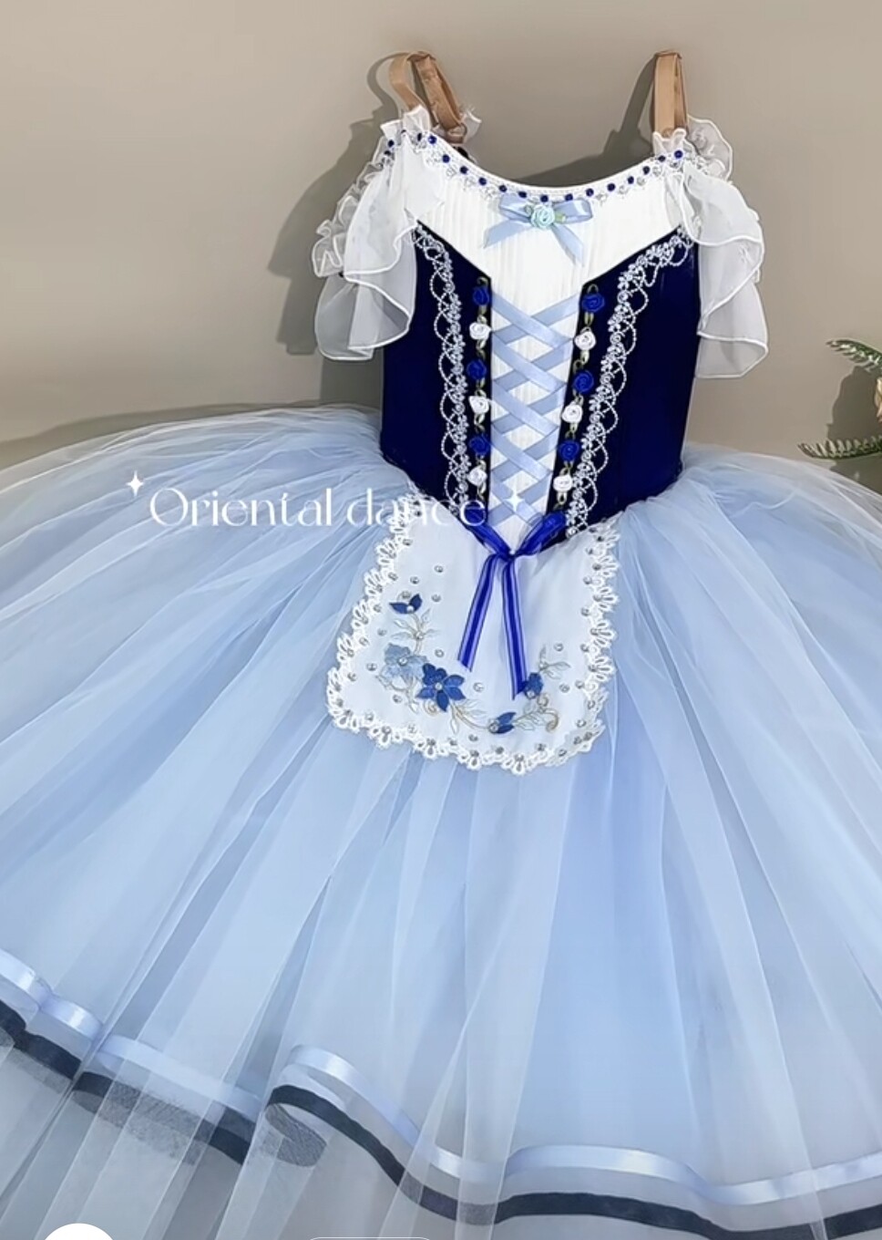 关不住的女儿芭蕾舞演出服儿童比赛专业蓬蓬裙葛蓓莉亚舞蹈服