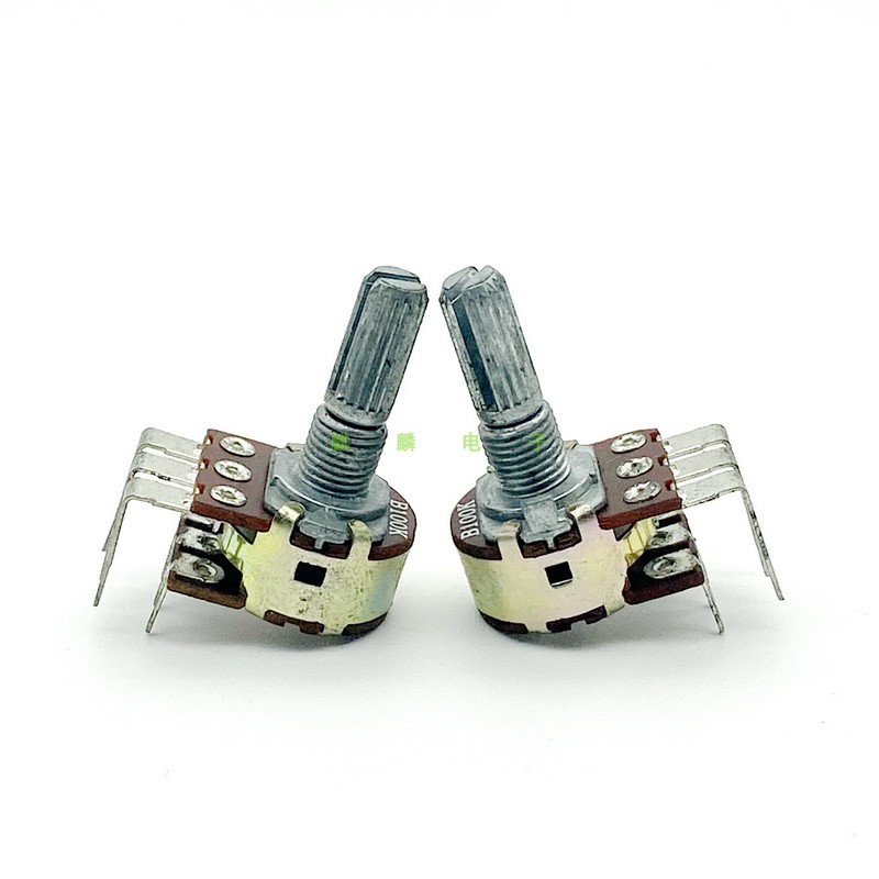 16型弯脚双联B100K音量电位器