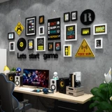 Game Studio Gaming Hotel Decoration Internet Cafe Found Wall Cafe Photo фото рамы