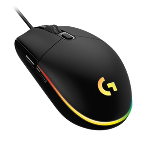 罗技G102二代有线机械电竞鼠标RGB灯光csgo吃鸡打瓦游戏专用外设