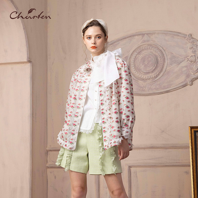 长袖气质百搭防晒短外套女