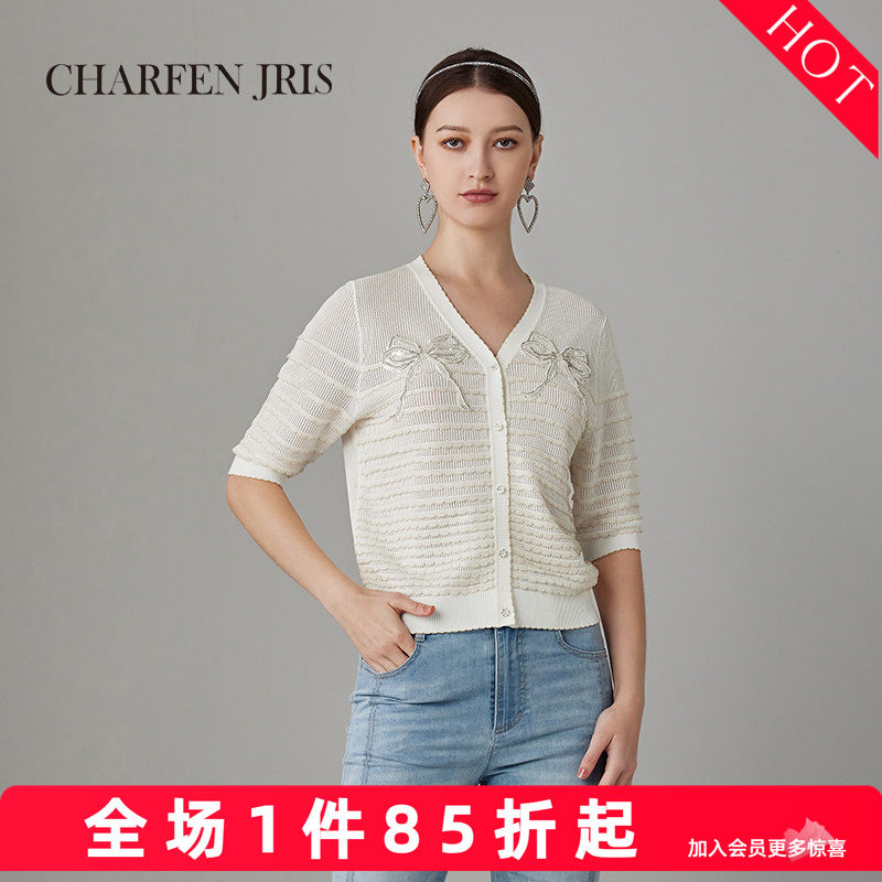 CHARFEN轻奢减龄毛针织衫