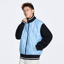 秋冬季轻薄羽绒服男青少年高中学生宽松外套潮牌夹克男款2025新款