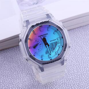 GA2110 2100 GSHOCK八角黑武士农家橡树学生手表 卡西欧GA2100