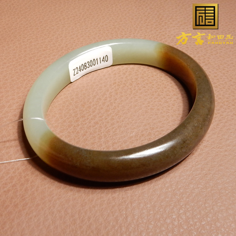 且末料油润油润高脂糖白玉手镯