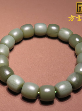 亏麻了沙枣青老型珠卷丝纹直切串