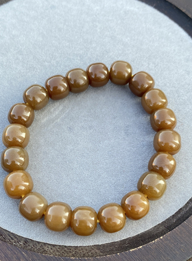 新疆且末老红糖玉10mm老型珠手串